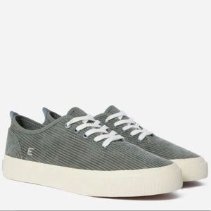 Everlane Forever Sneaker in Sage Green Corduroy Women’s Sz 10